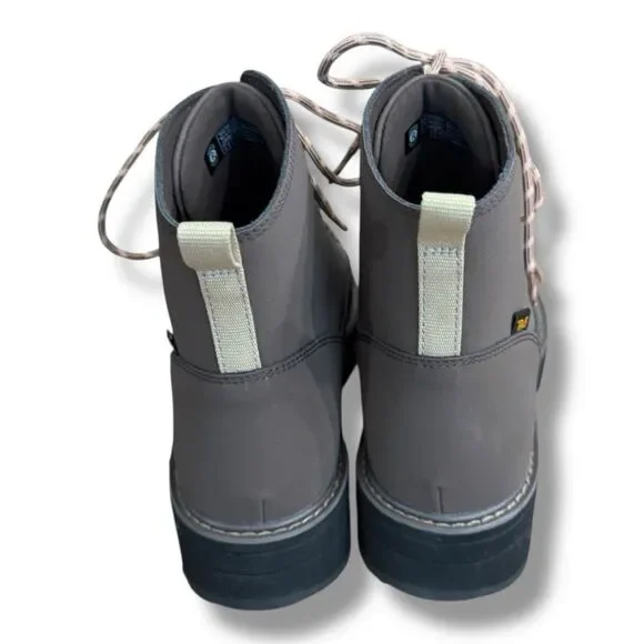 Teva Midform Lace-Up Waterproof Boots Brown Reconstituted Leather Women's Sz 10 - Picture 4 of 10